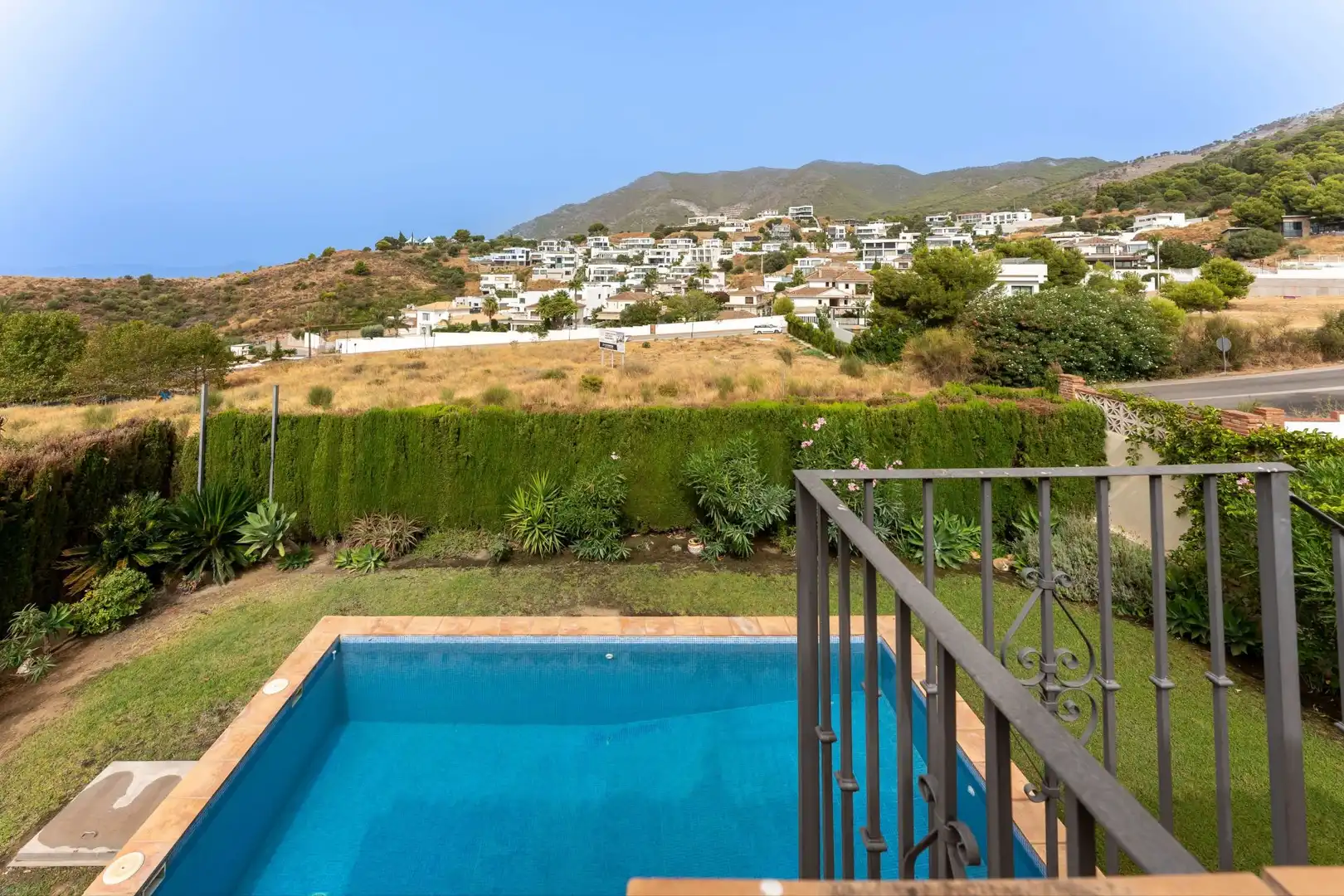 Jardín de Casa o chalet en venta en Mijas con Aire acondicionado, Jardín privado y Terraza