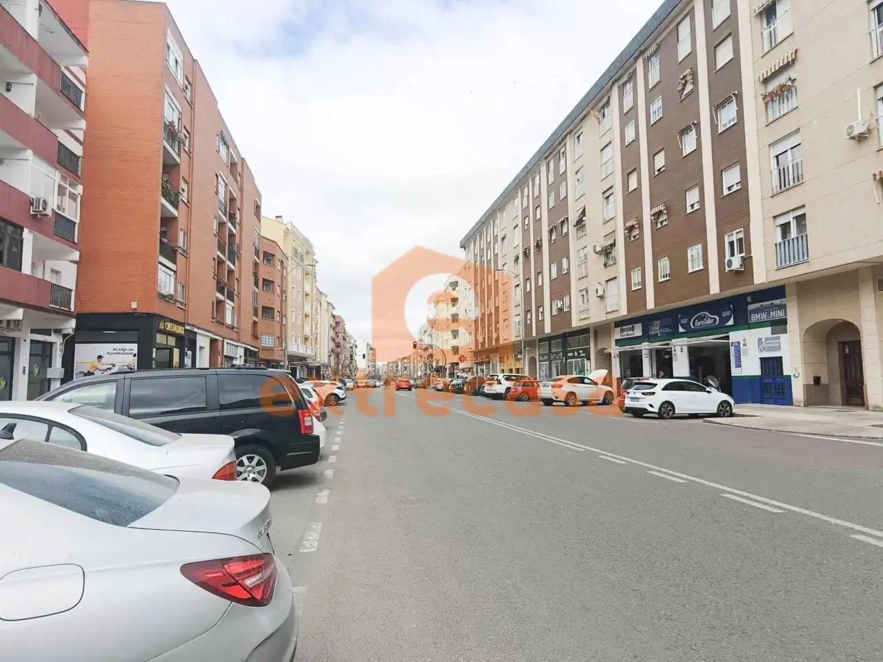 Vista exterior de Piso de alquiler en Badajoz Capital con Aire acondicionado, Amueblado y Balcón