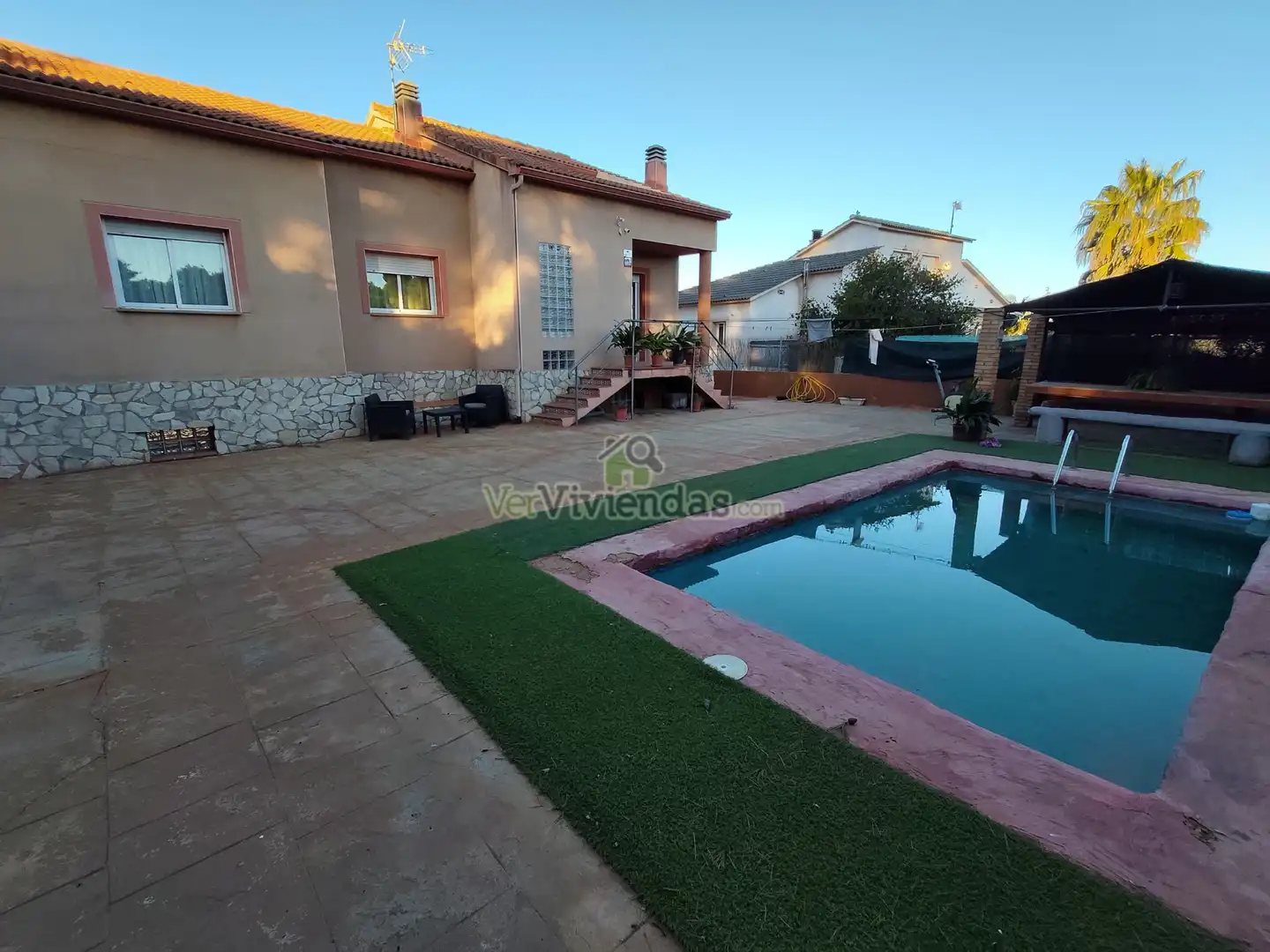 Piscina de Casa o xalet en venda en Piera amb Aire condicionat, Calefacció i Jardí privat