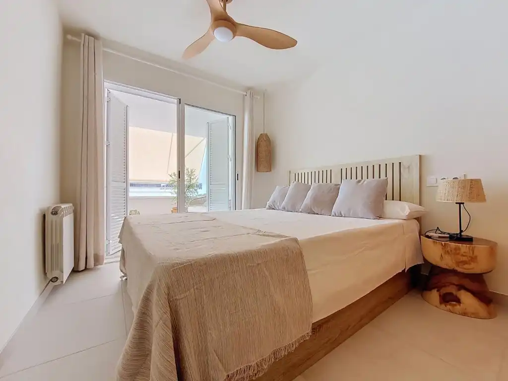 Bedroom of Flat for rent in Altea  with Air Conditioner, Heating and Private garden