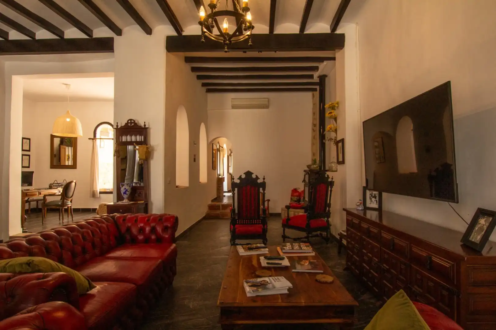 Sala d'estar de Finca rústica en venda en Xaló amb Terrassa, Traster i Balcó