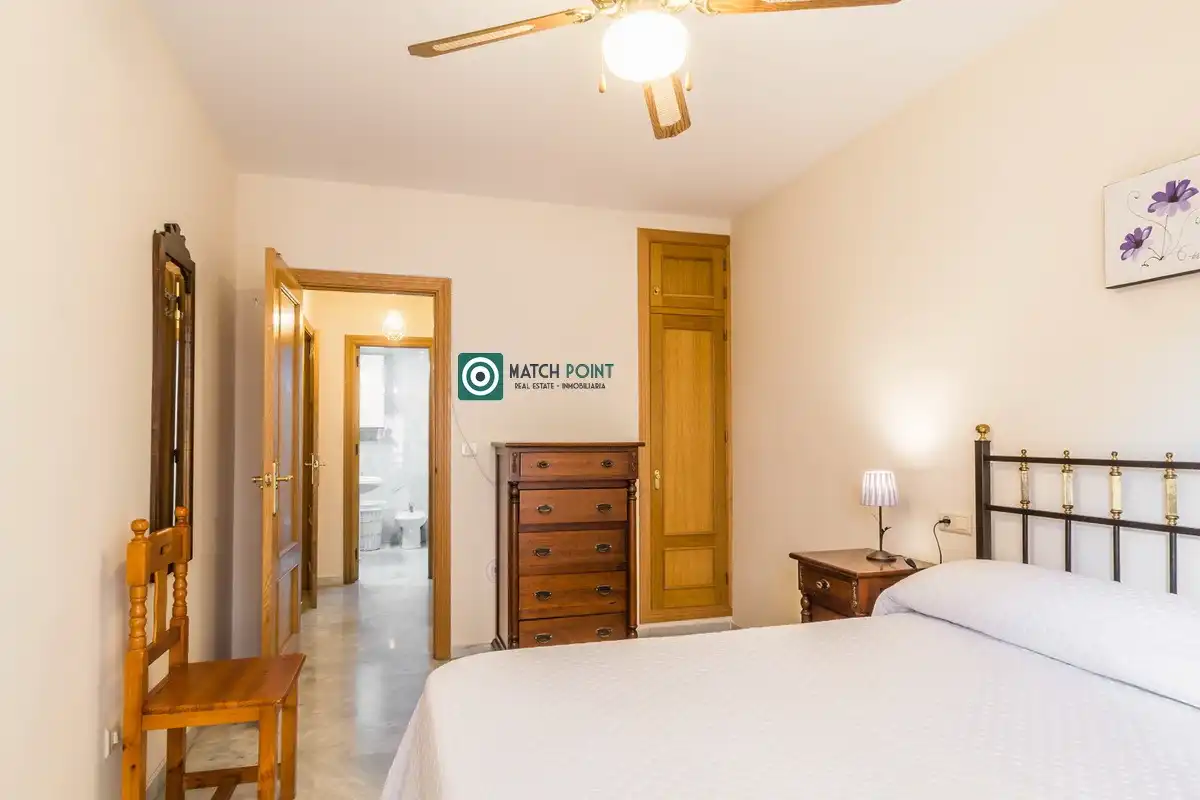 Bedroom of Flat for rent in Almuñécar  with Terrace, Furnished and Washing machine
