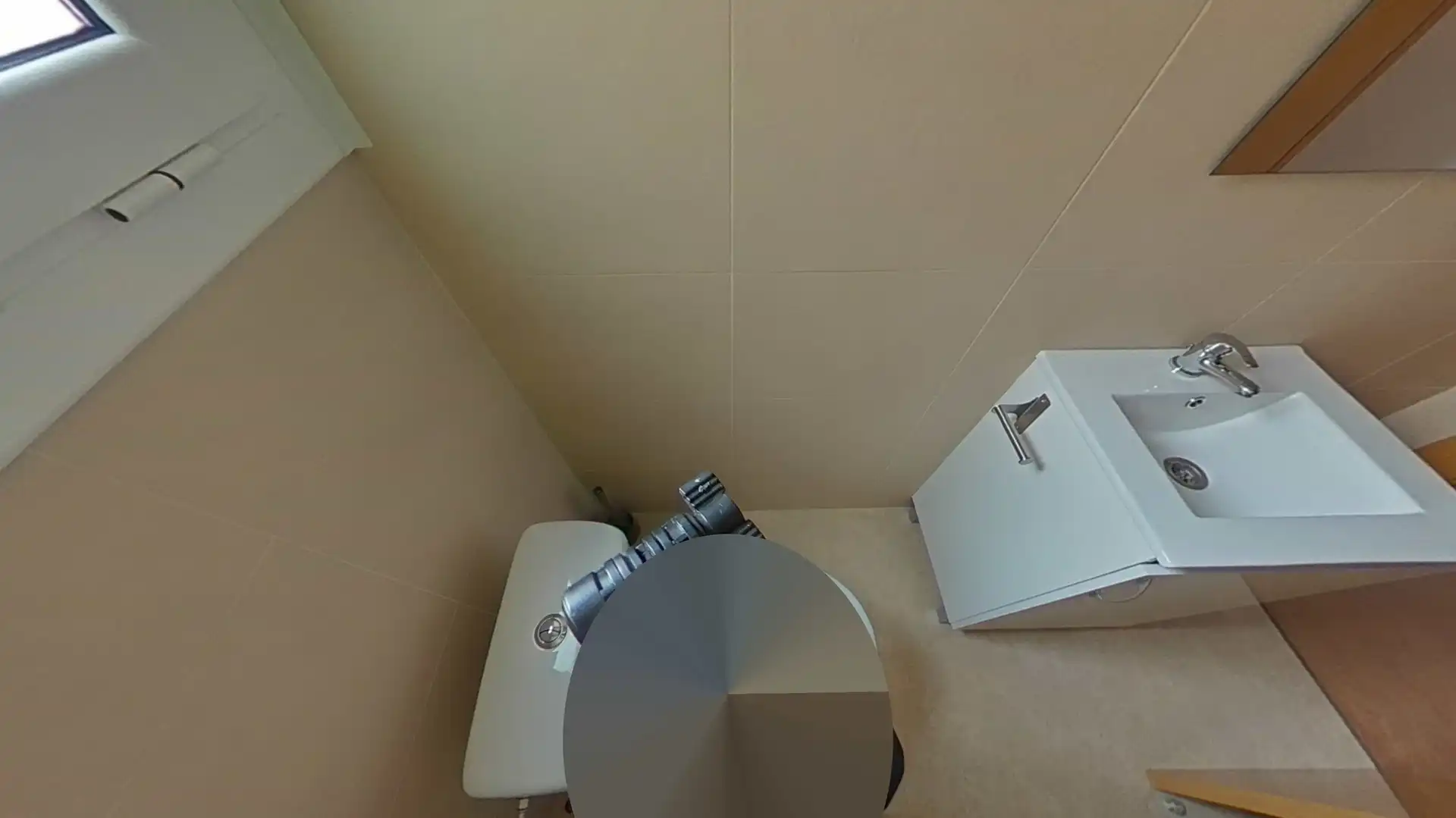 Badezimmer von Wohnung zum Verkauf in L'Hospitalet de Llobregat mit Heizung