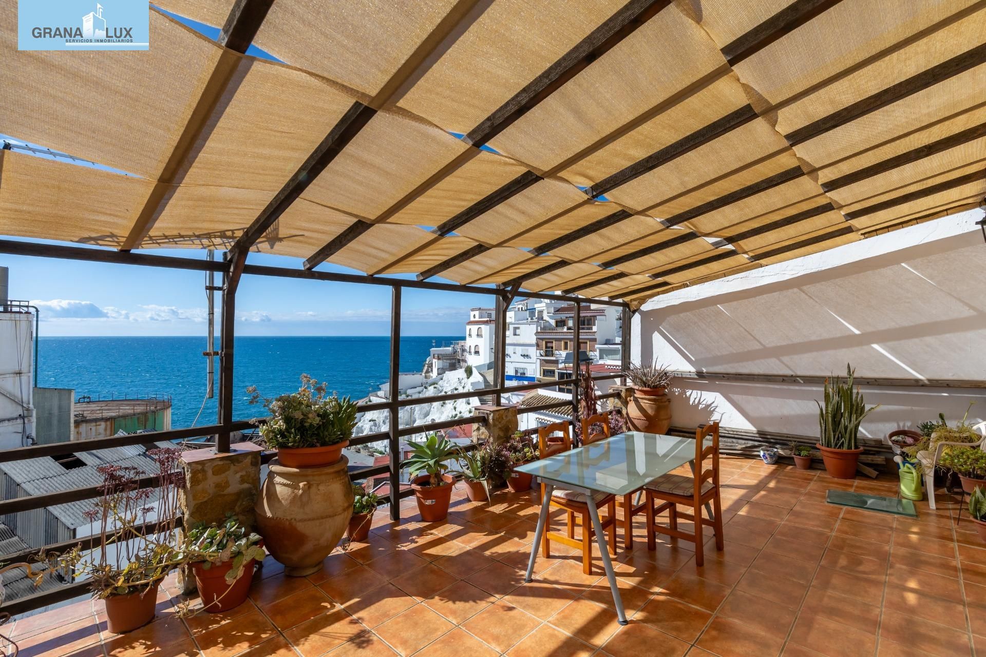 Terrace of Single-family semi-detached for sale in Salobreña  with Air Conditioner, Heating and Terrace