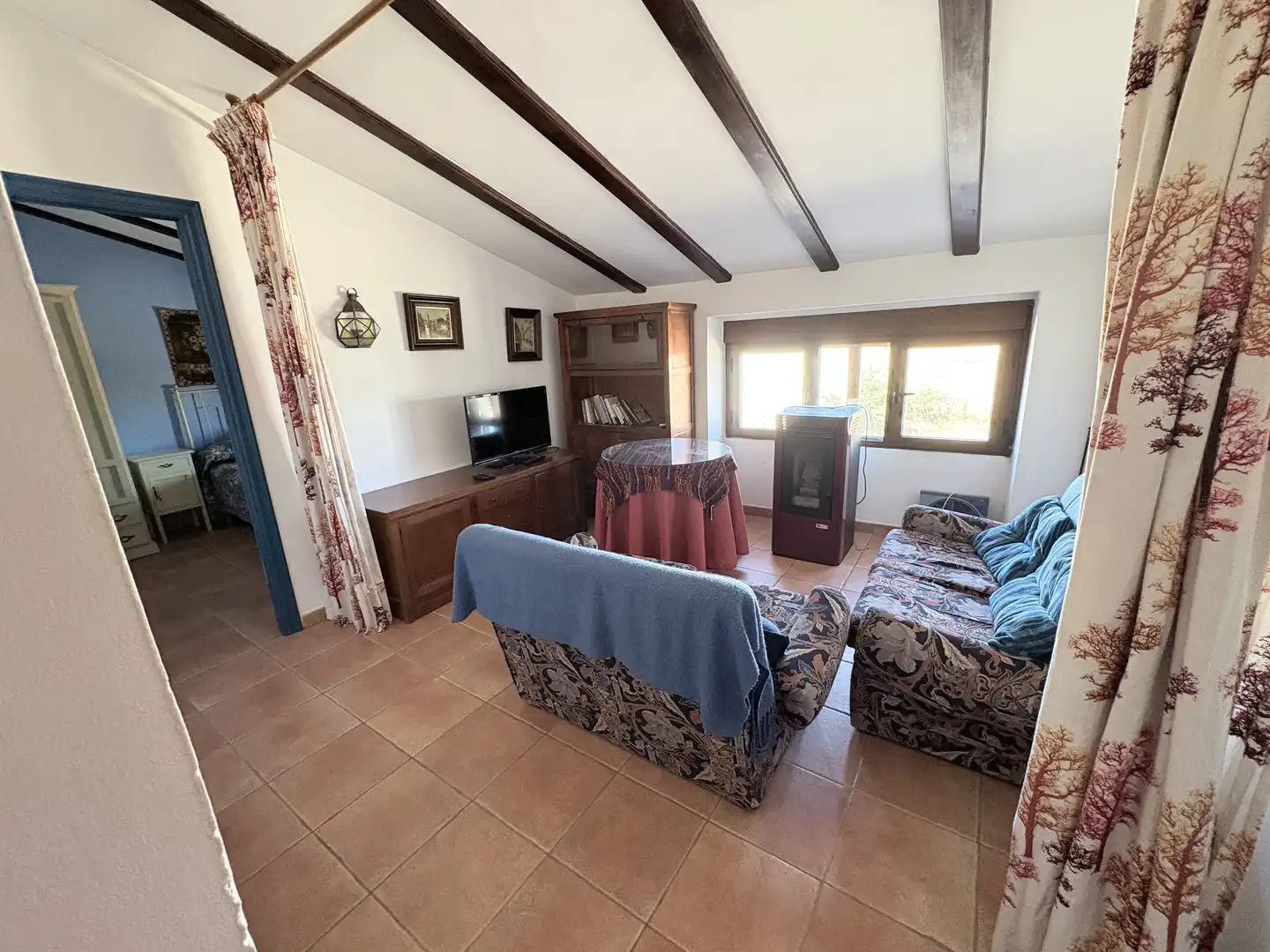 Sala d'estar de Finca rústica en venda en  Albacete Capital