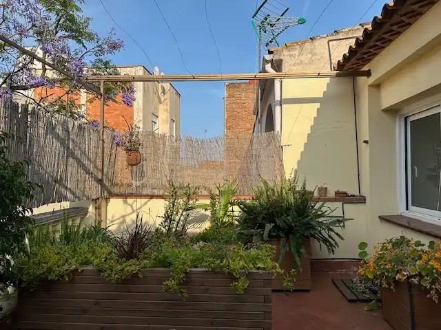 Terraza de Casa o chalet de alquiler en Barcelona con Aire acondicionado, Calefacción y Jardín privado