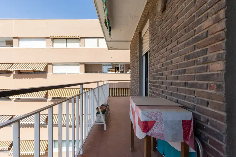 Balcony of Flat for sale in Madrid  with Air Conditioner, Heating and Terrace