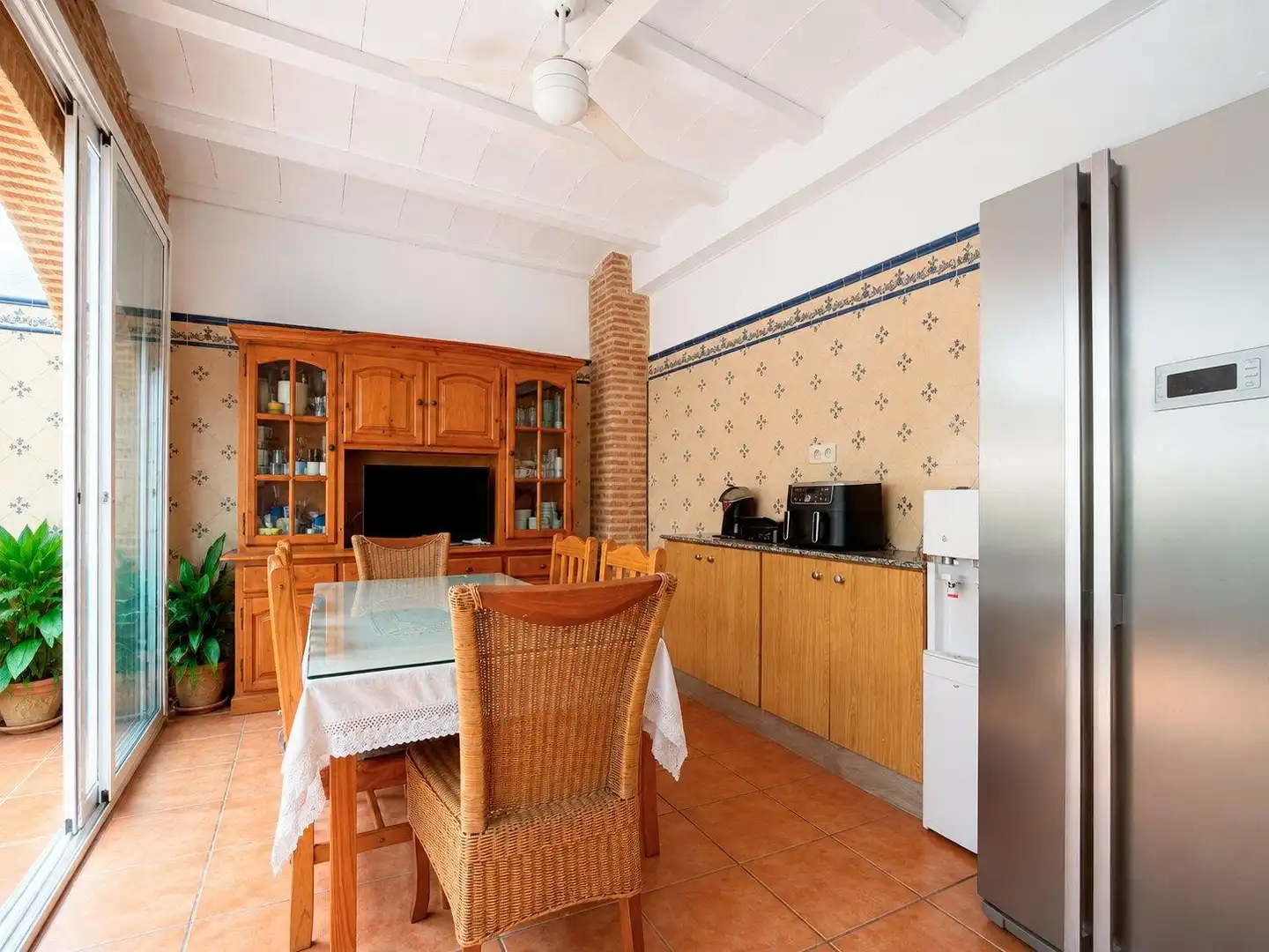 Cuina de Casa o xalet en venda en Puçol amb Aire condicionat, Terrassa i Balcó