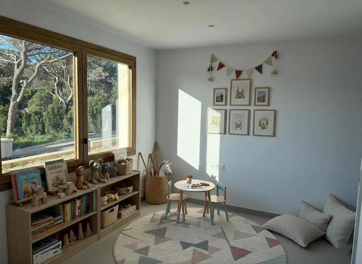 Living room of Houses for sale in La Roca del Vallès  with Heating and Private garden