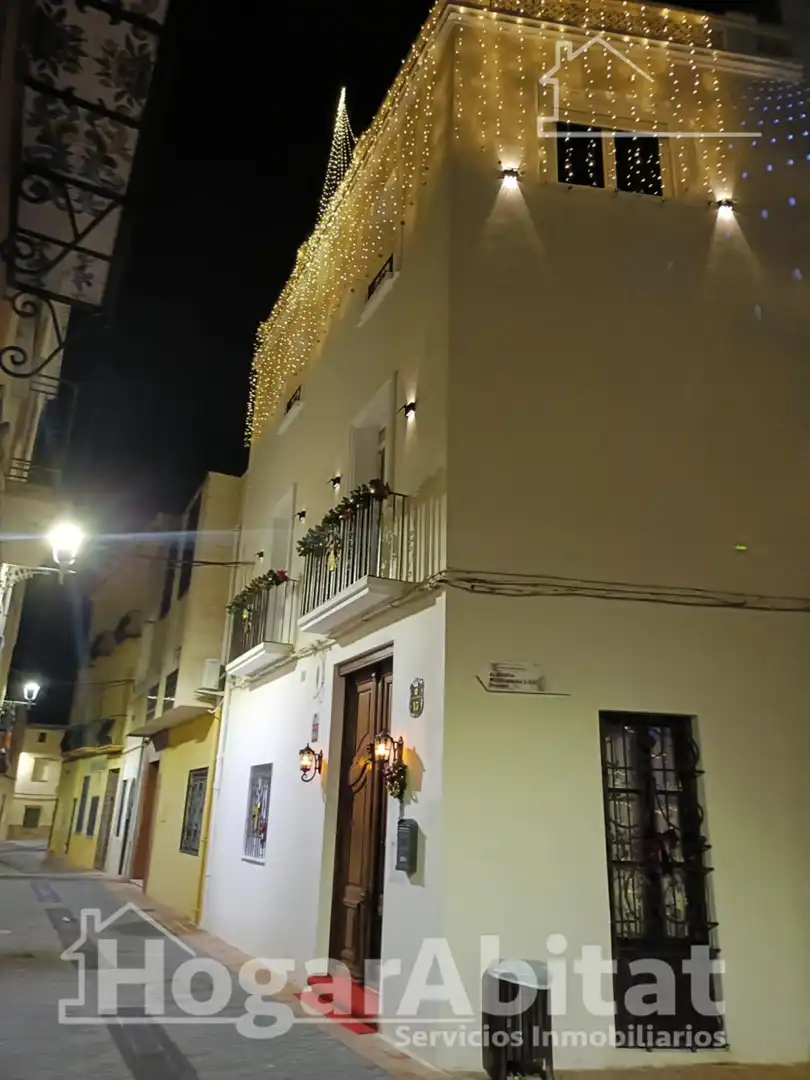 Vista exterior de Casa o chalet en venta en Beniarjó con Aire acondicionado y Terraza