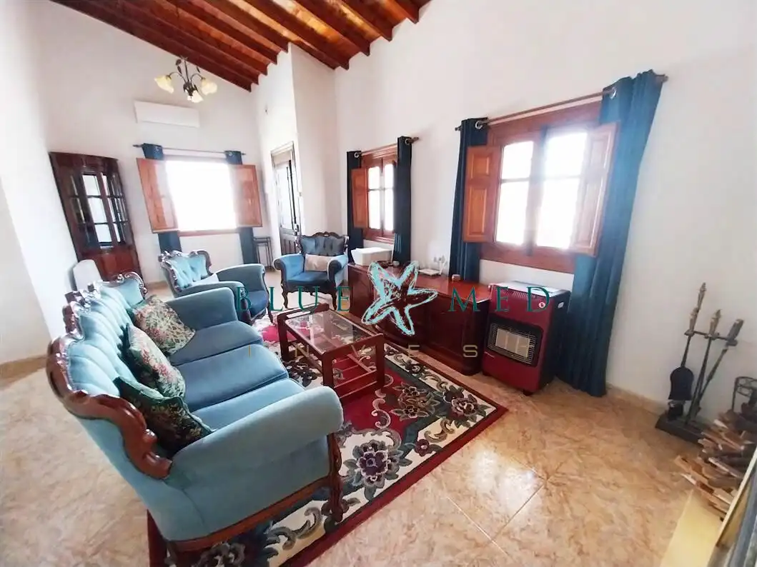 Sala de estar de Casa o chalet en venta en Alhama de Murcia con Aire acondicionado, Calefacción y Jardín privado