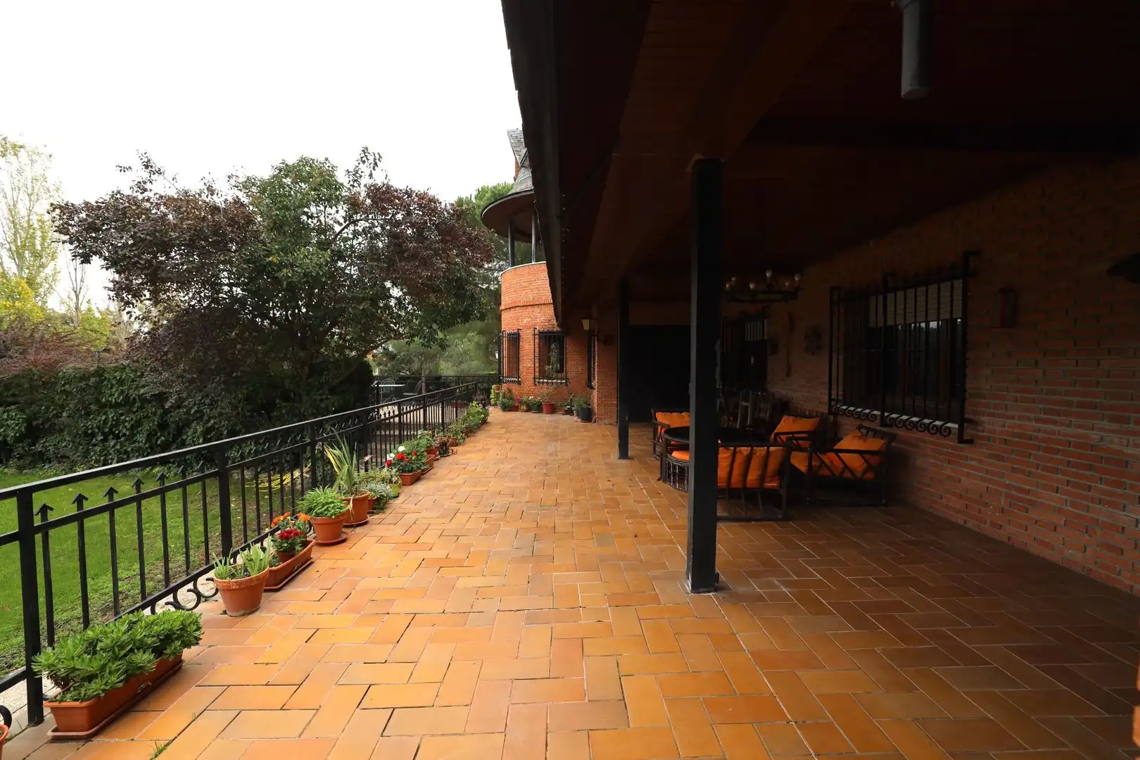 Terrace of Houses for sale in Villanueva de la Cañada  with Heating, Swimming Pool and Balcony