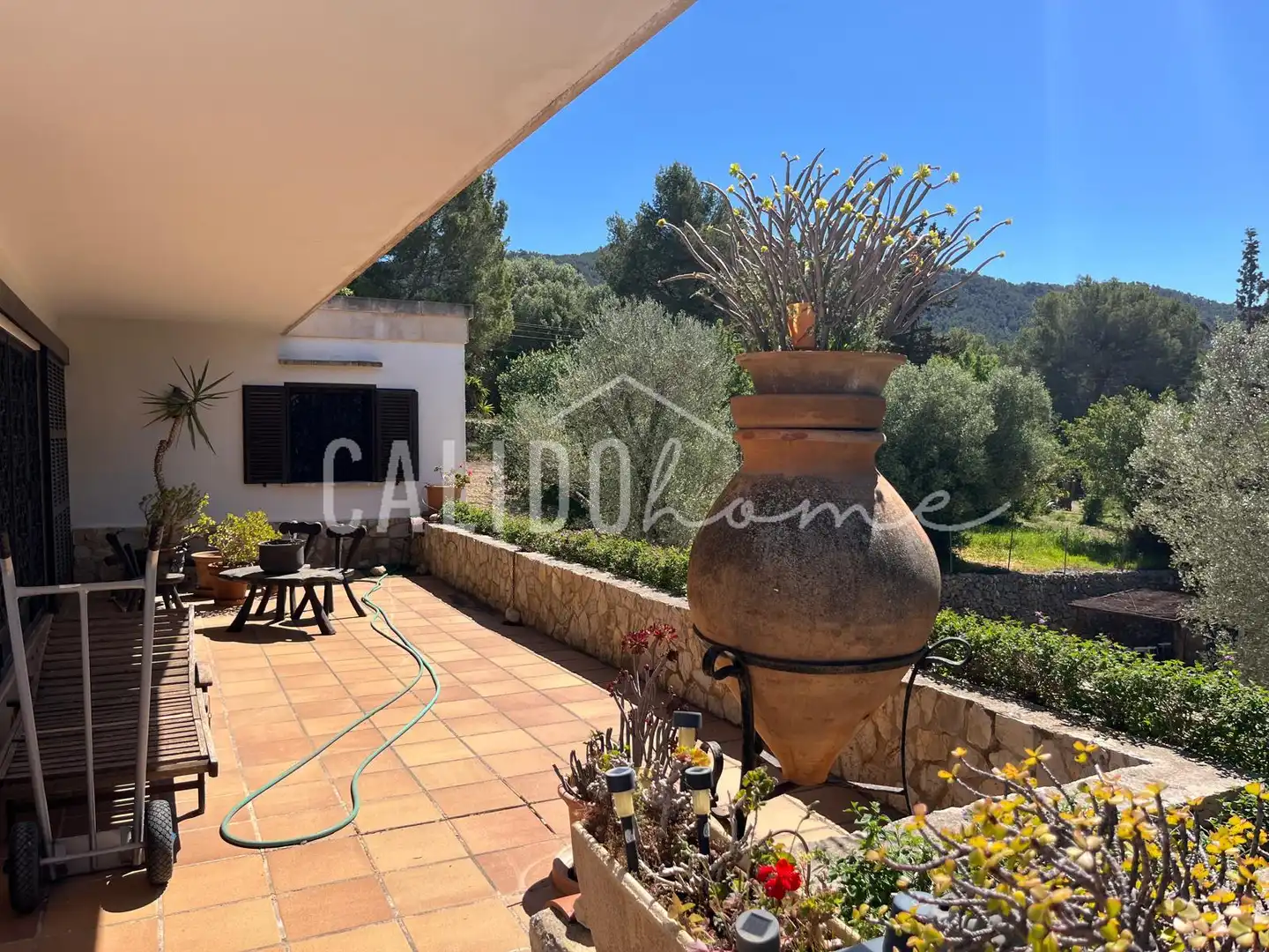 Terrace of Country homes for sale in Calvià  with Air Conditioner, Heating and Private garden