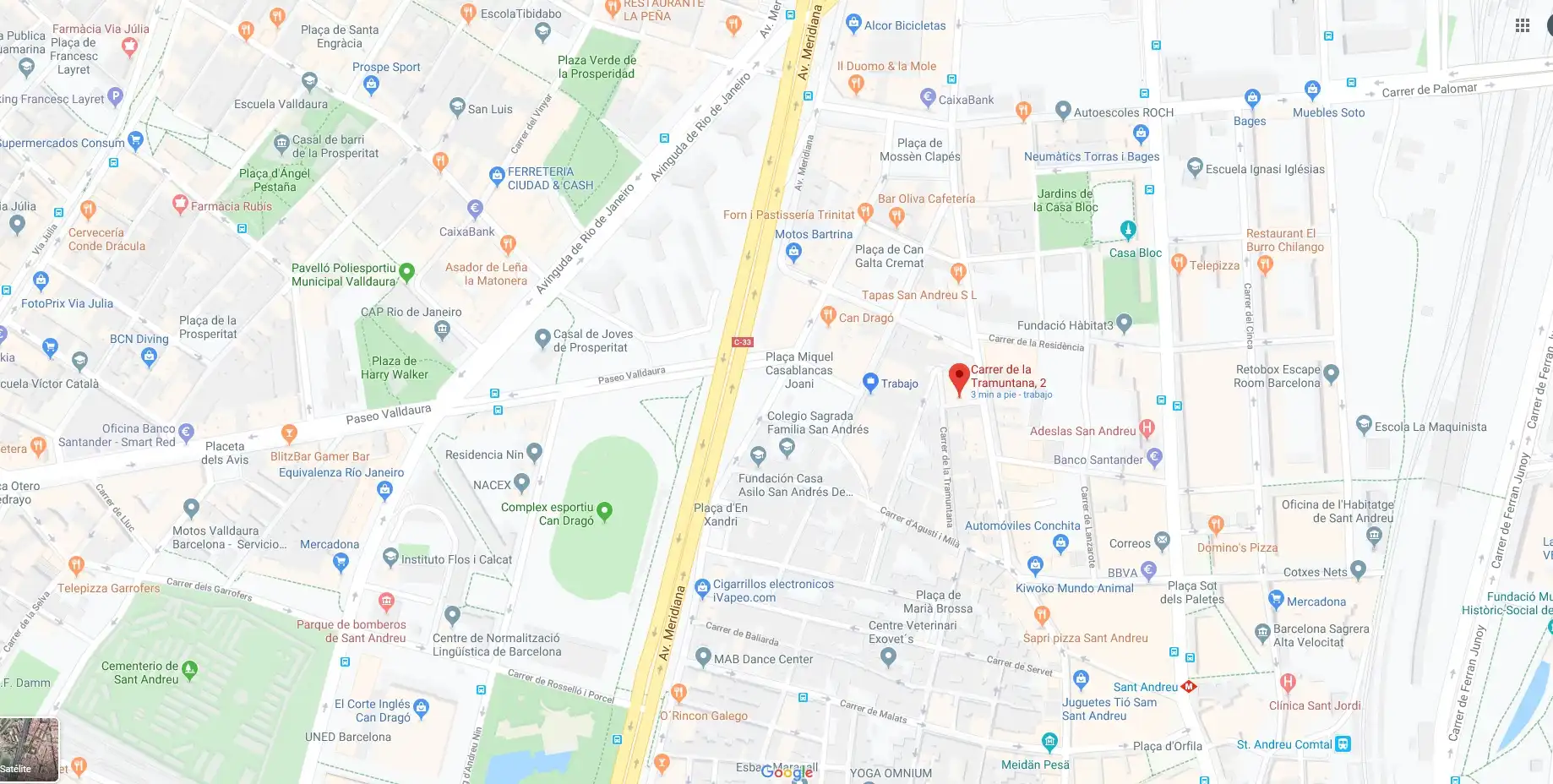 Einzelparkplatz mit Aufzug zum Verkauf in Carrer Gran de Sant Andreu 399, imagen 4