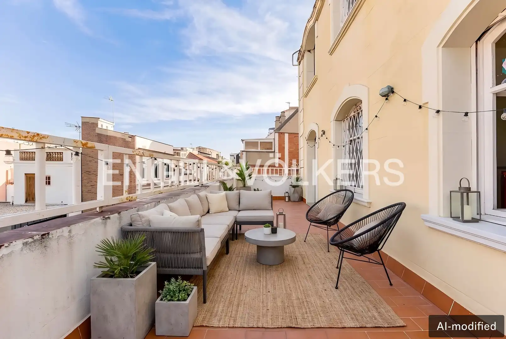 Terrace of Attic for sale in Sarrià - Sant Gervasi