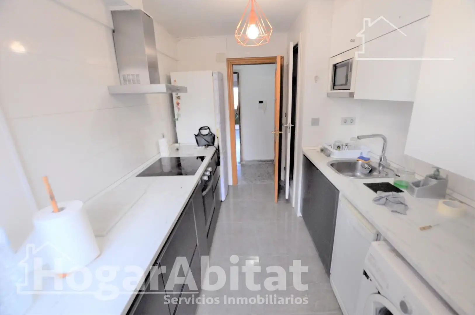 Cocina de Ático en venta en Valencia con Aire acondicionado, Calefacción y Terraza