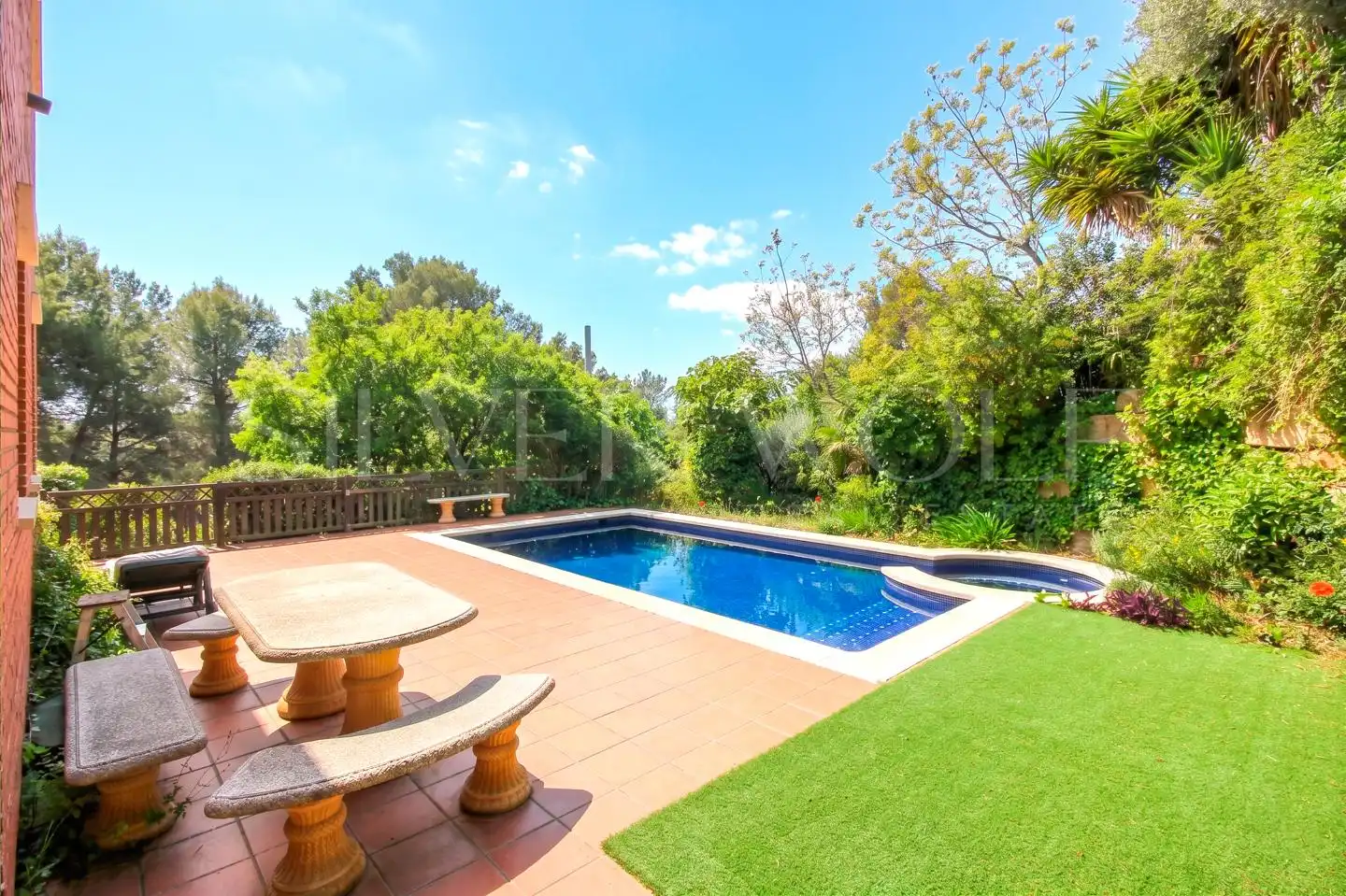 Swimming pool of Houses for sale in Corbera de Llobregat  with Heating, Private garden and Terrace