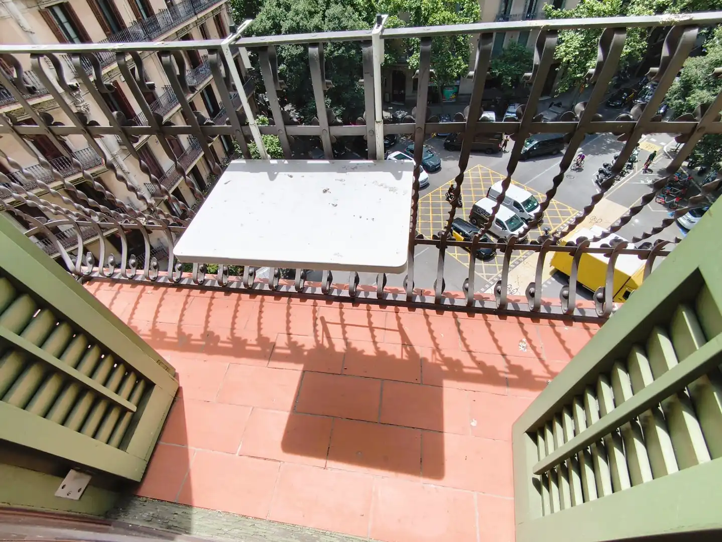 Balcony of Flat for sale in Barcelona  with Parquet flooring, Terrace and Balcony