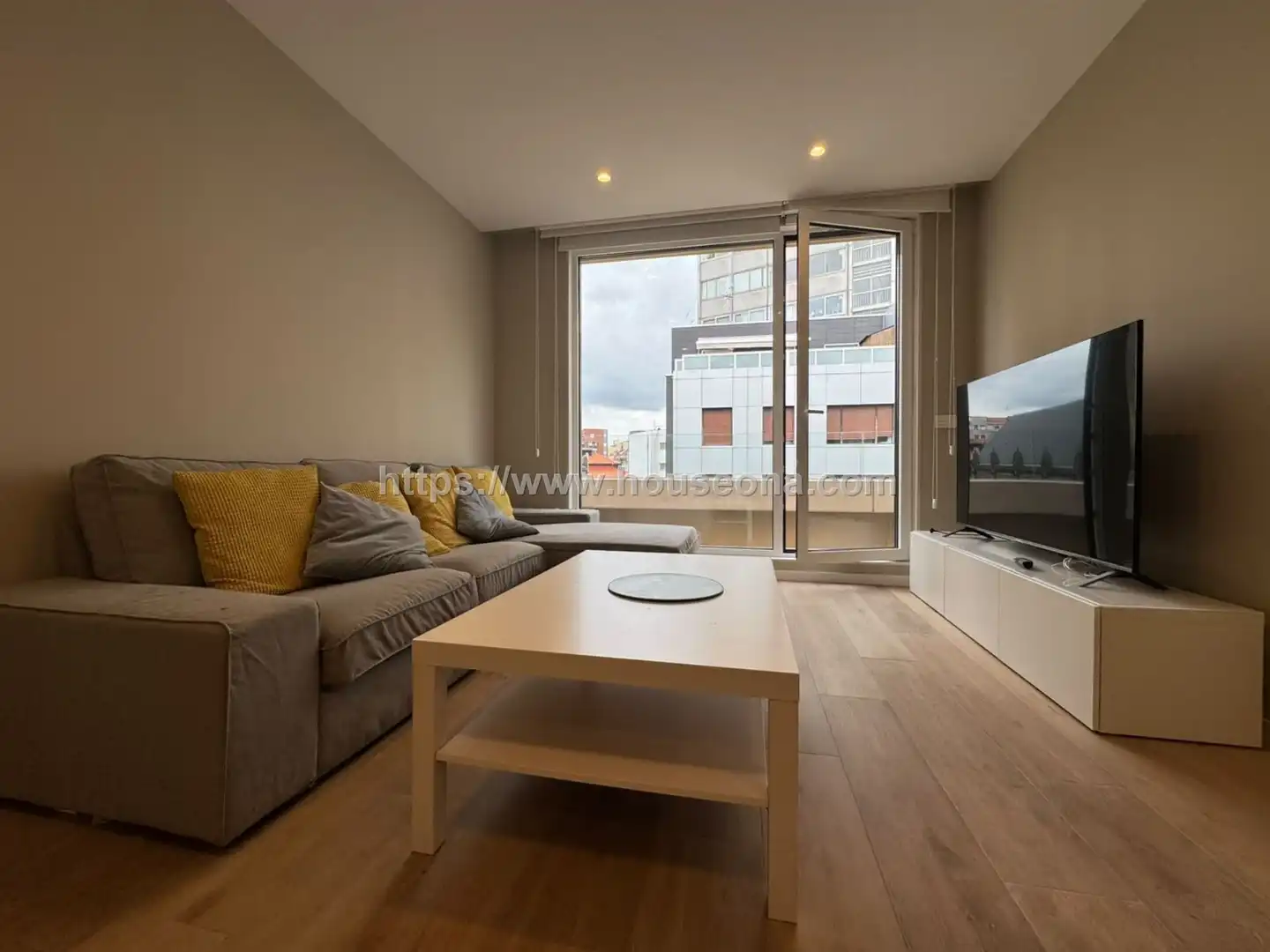 Living room of Attic for sale in Bilbao   with Heating, Terrace and Storage room