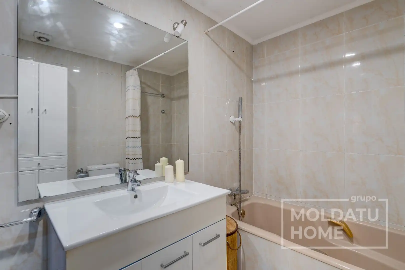Bathroom of Flat for sale in Andoain  with Heating, Terrace and Furnished