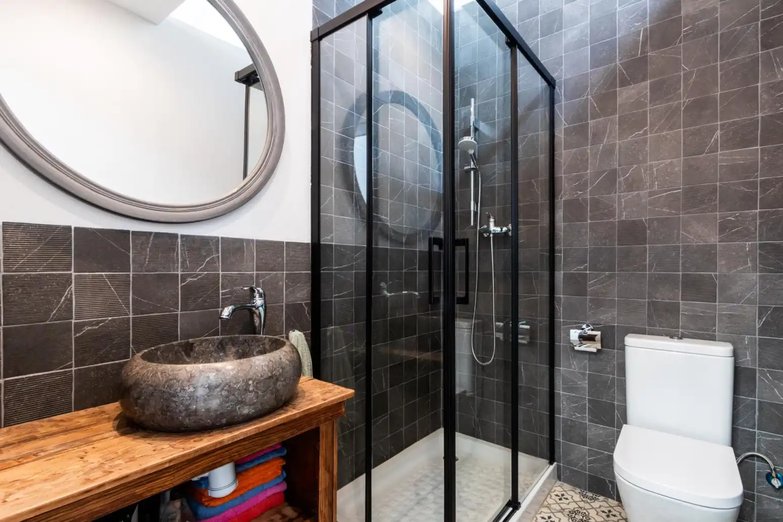 Bathroom of Houses for sale in Terrassa  with Air Conditioner, Heating and Terrace