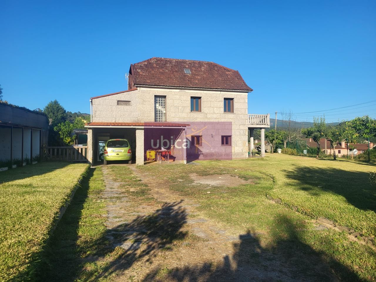 Vista exterior de Casa o chalet en venta en Ponteareas con Calefacción, Jardín privado y Terraza