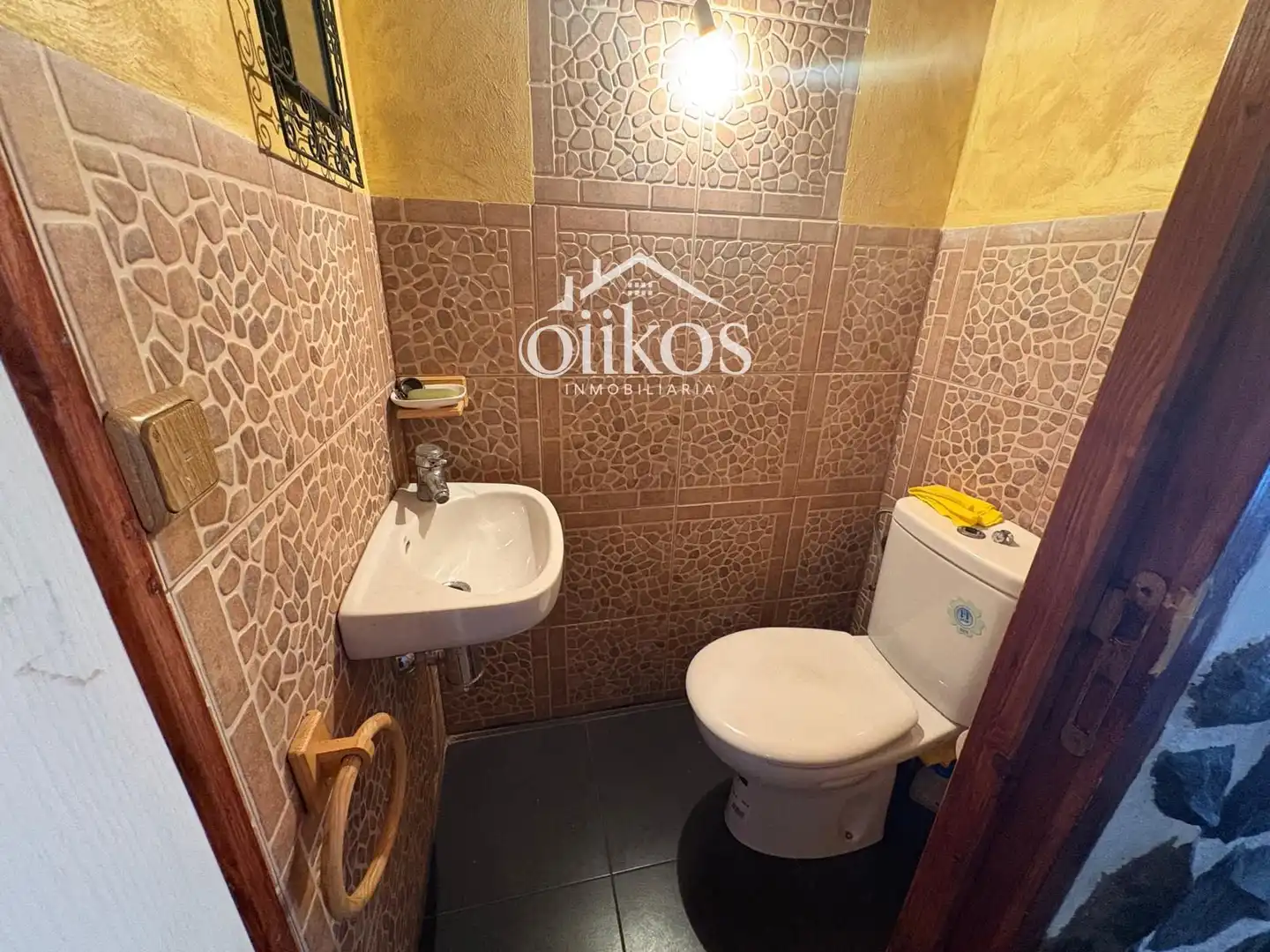 Baño de Casa adosada en venta en Salamanca con Calefacción y Balcón