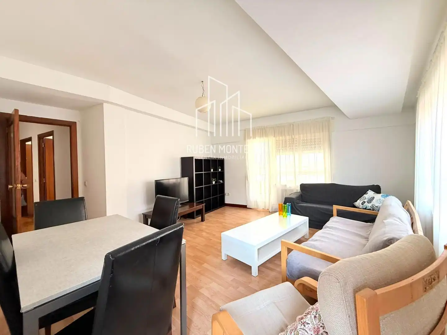 Wohnzimmer von Wohnung zur Miete in Salamanca mit Heizung, Terrasse und Möbliert