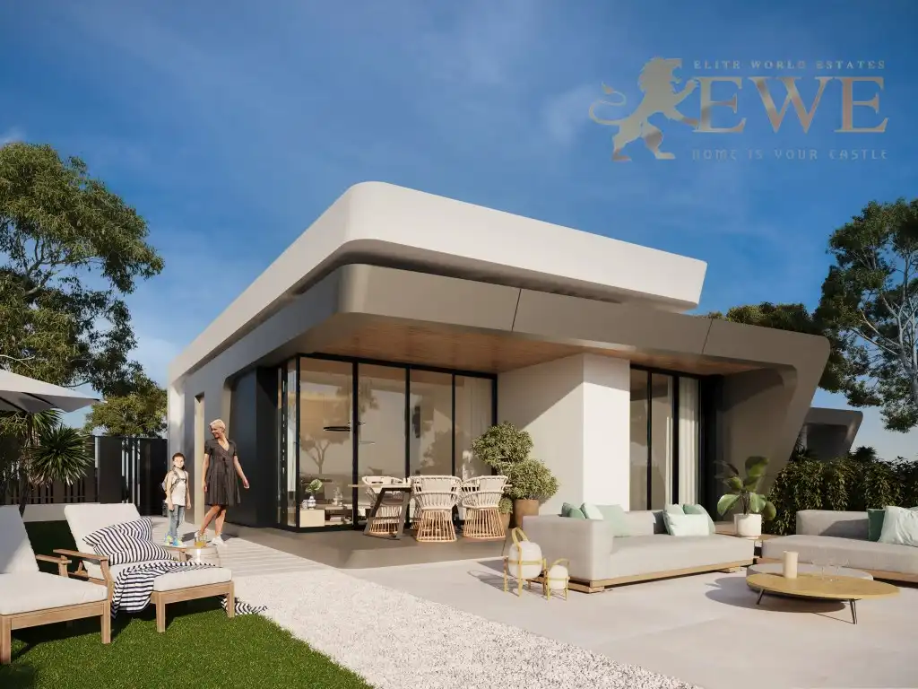Exterior view of Houses for sale in El Campello  with Private garden, Swimming Pool and Balcony