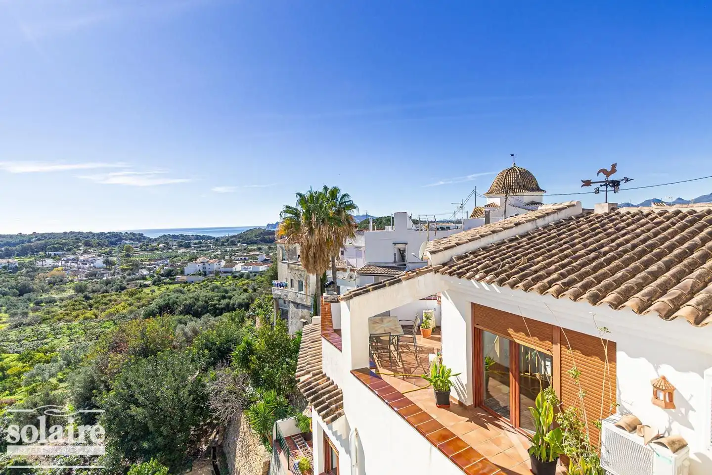 Vista exterior de Ático en venta en Altea con Aire acondicionado, Terraza y Trastero