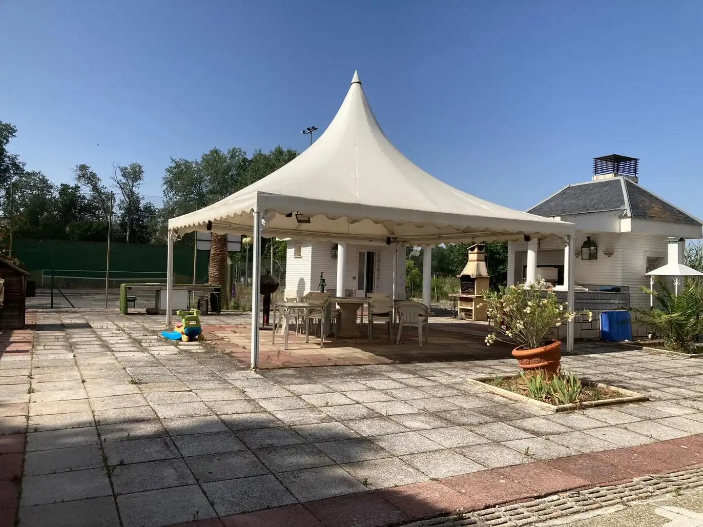 Terraza de Casa o chalet en venta en Aranjuez con Jardín privado y Piscina