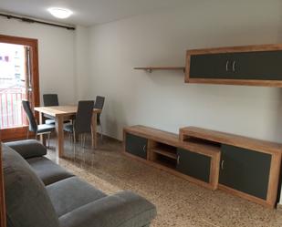 Living room of Flat to rent in  Lleida Capital  with Heating, Terrace and Furnished