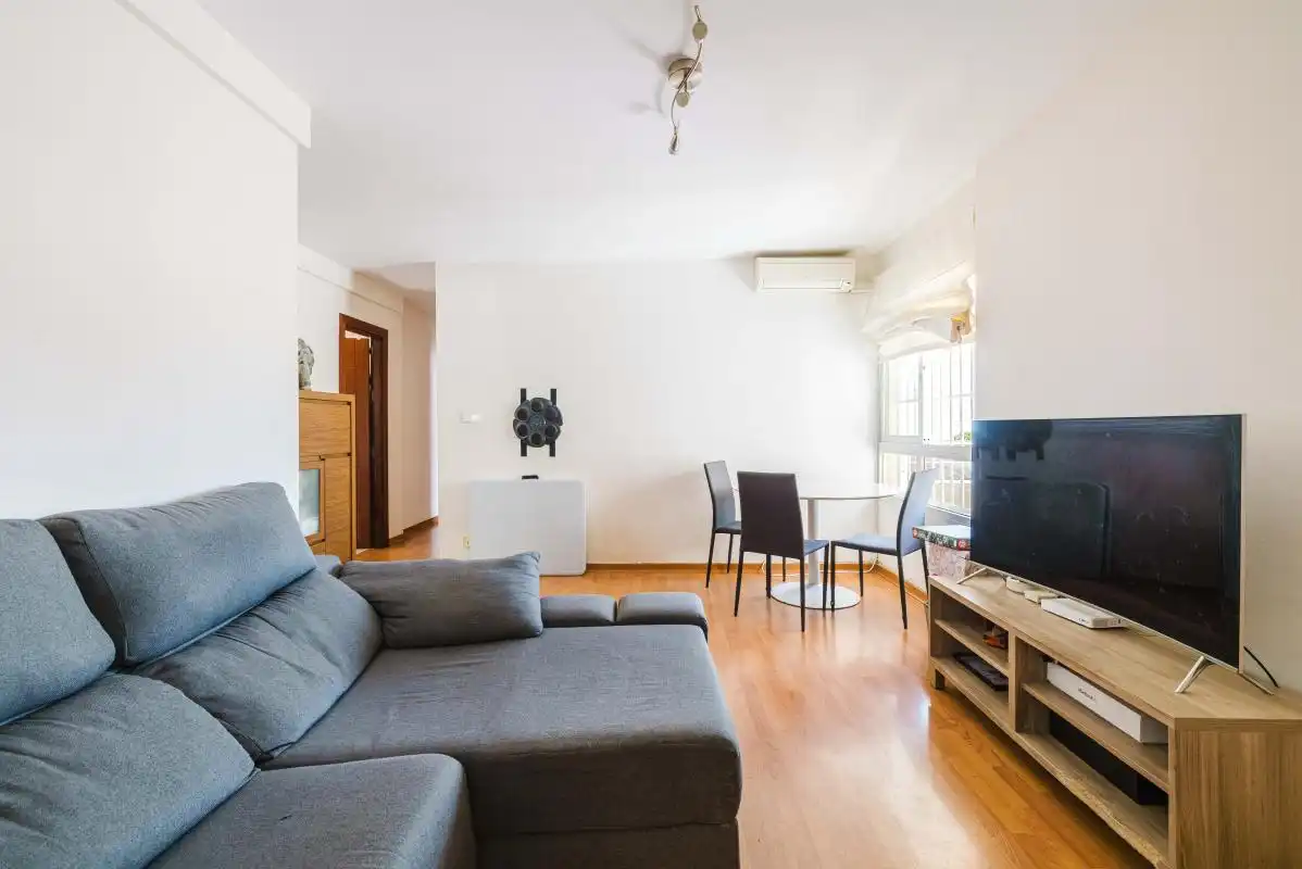 Living room of Flat for sale in Málaga  with Air Conditioner, Heating and Terrace