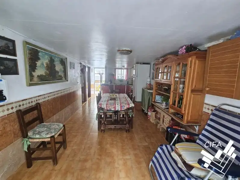 Comedor de Casa adosada en venta en Peñíscola / Peníscola con Terraza, Amueblado y Balcón