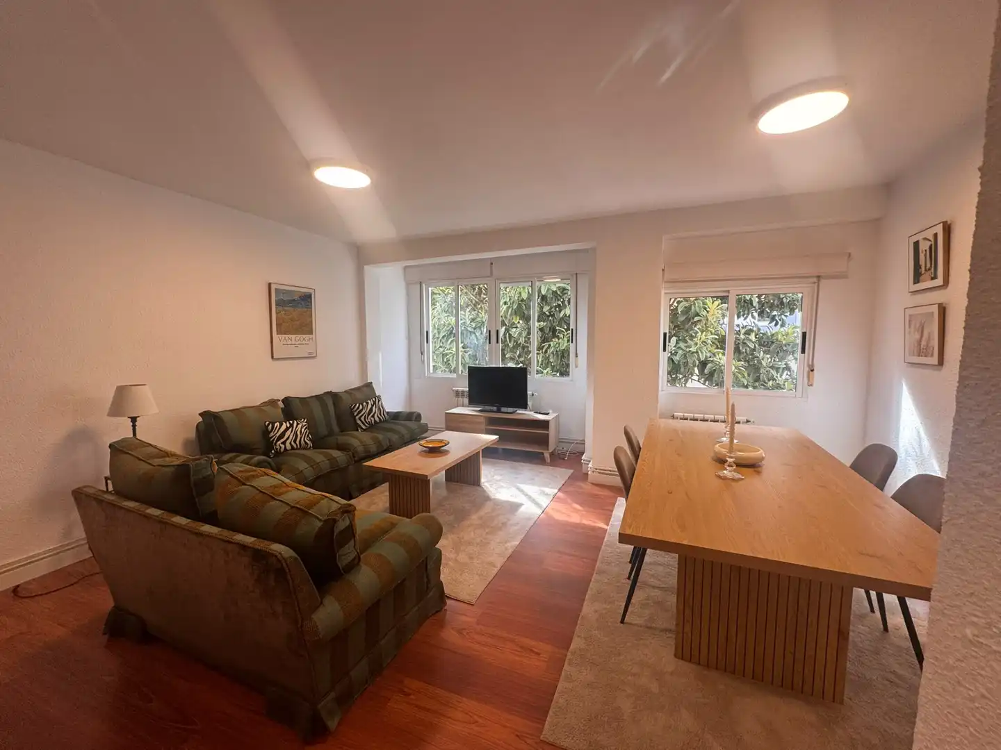 Living room of Flat for rent in Los Castros