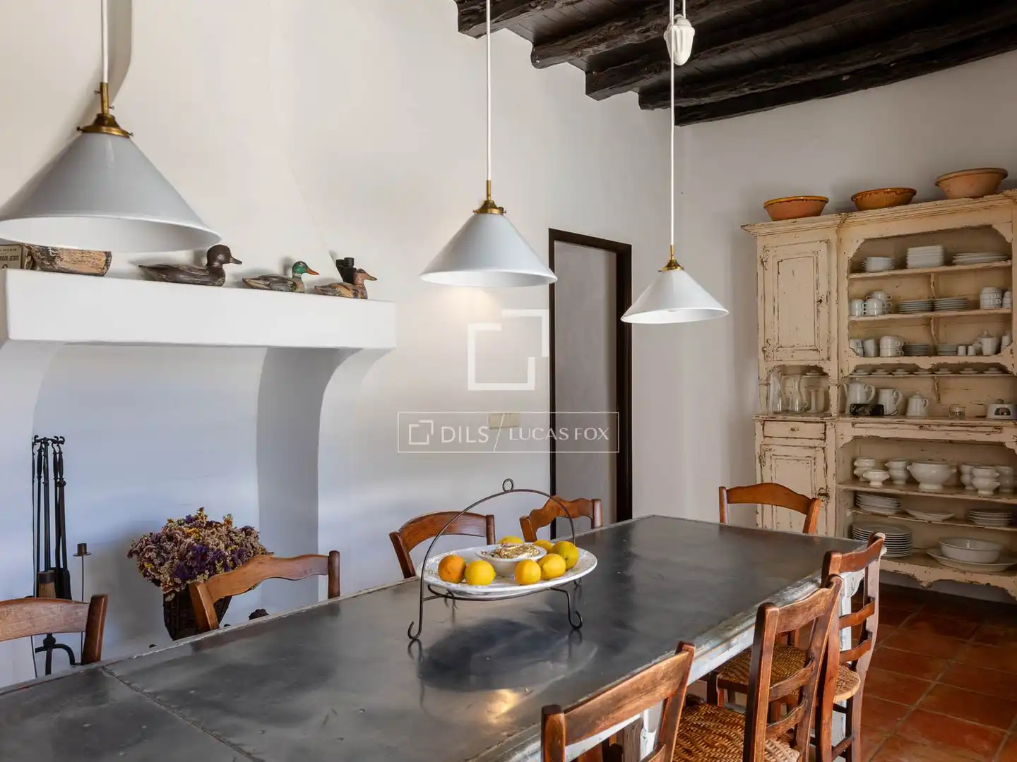 Dining room of Country homes for sale in Santa Eulària des Riu  with Furnished