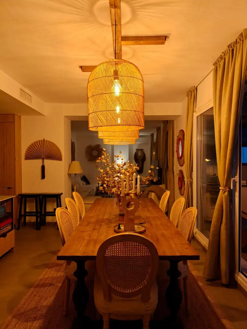 Dining room of Attic for rent in Puerto Real  with Air Conditioner, Terrace and Furnished