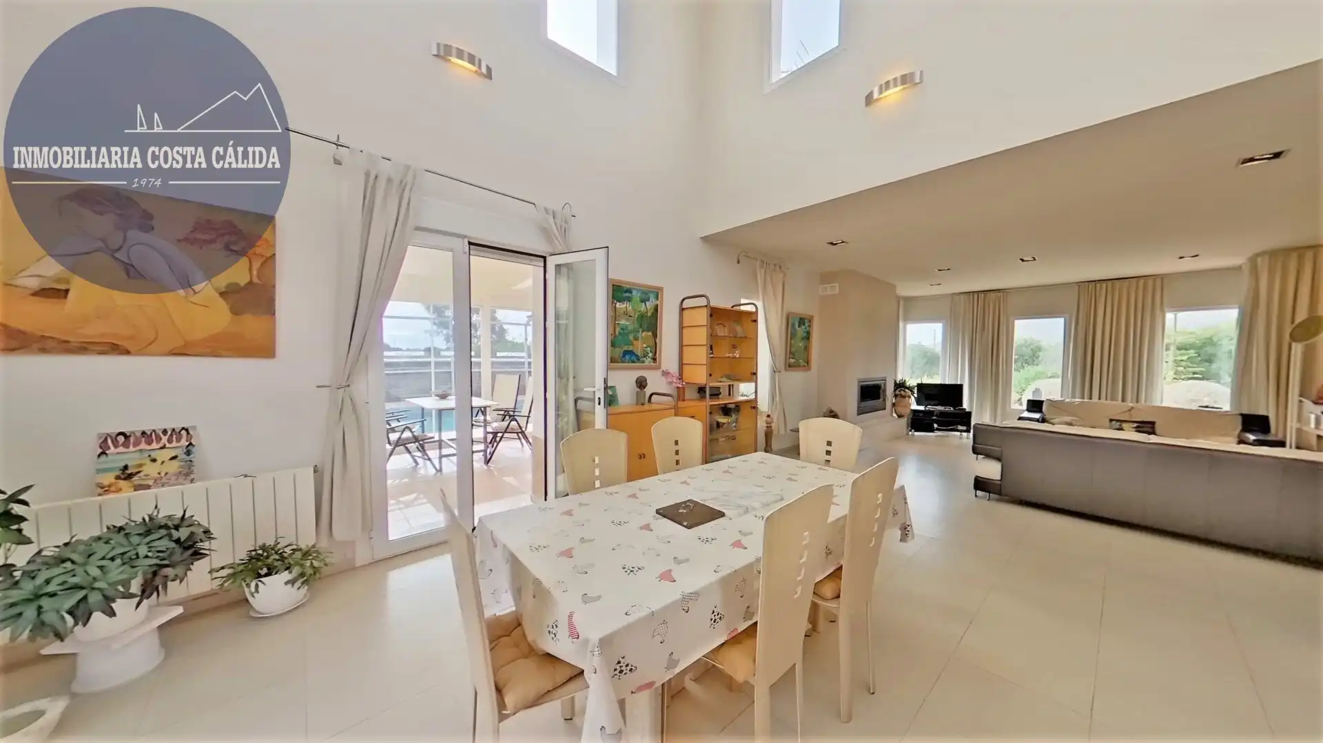 Comedor de Casa o chalet en venta en Puerto Lumbreras con Aire acondicionado, Calefacción y Jardín privado
