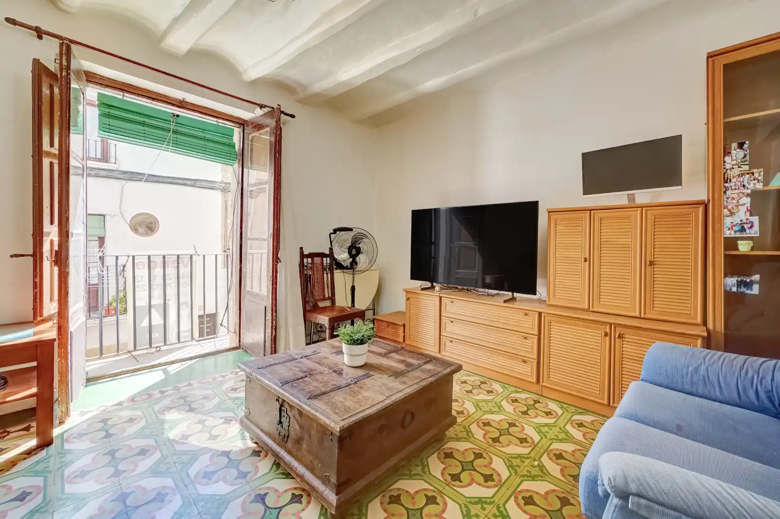 Sala de estar de Casa o chalet en venta en Falces con Calefacción, Jardín privado y Parquet
