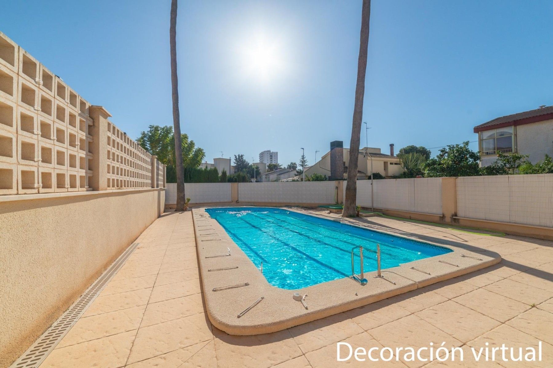 Swimming pool of Flat for sale in San Javier  with Air Conditioner, Swimming Pool and Balcony