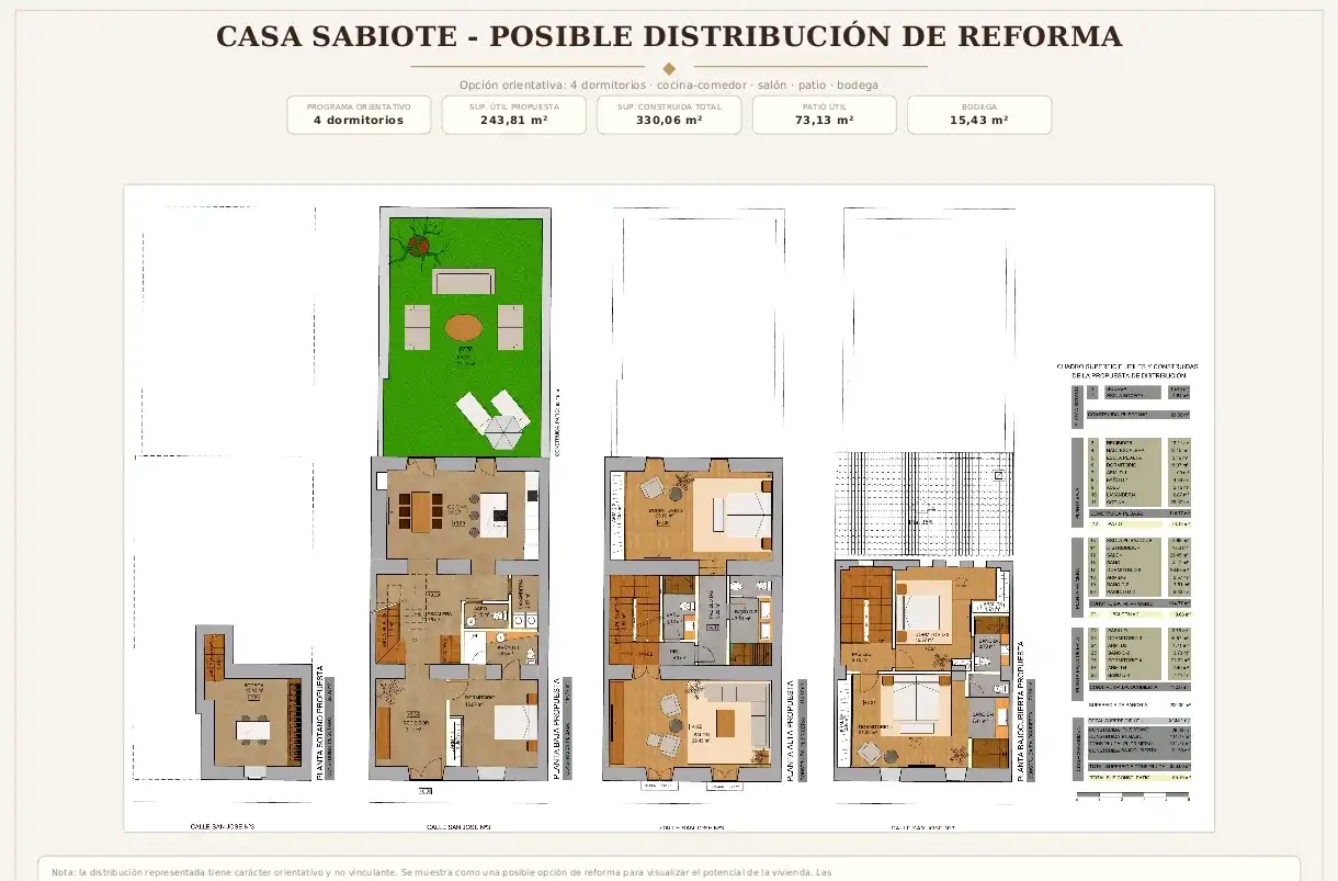 Casa con terraza en venta en Sabiote, imagen 17