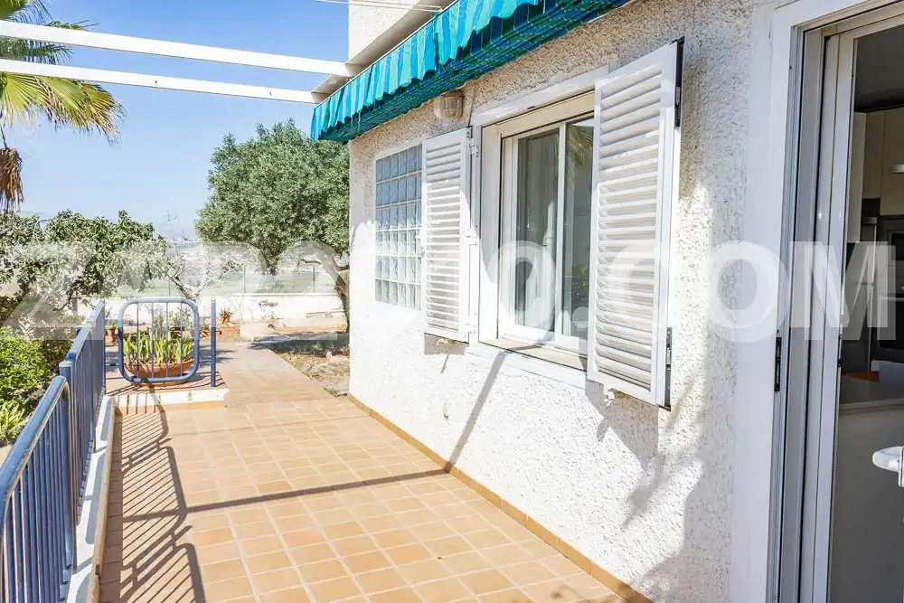 Balcony of Houses for sale in Garrucha  with Air Conditioner, Private garden and Terrace