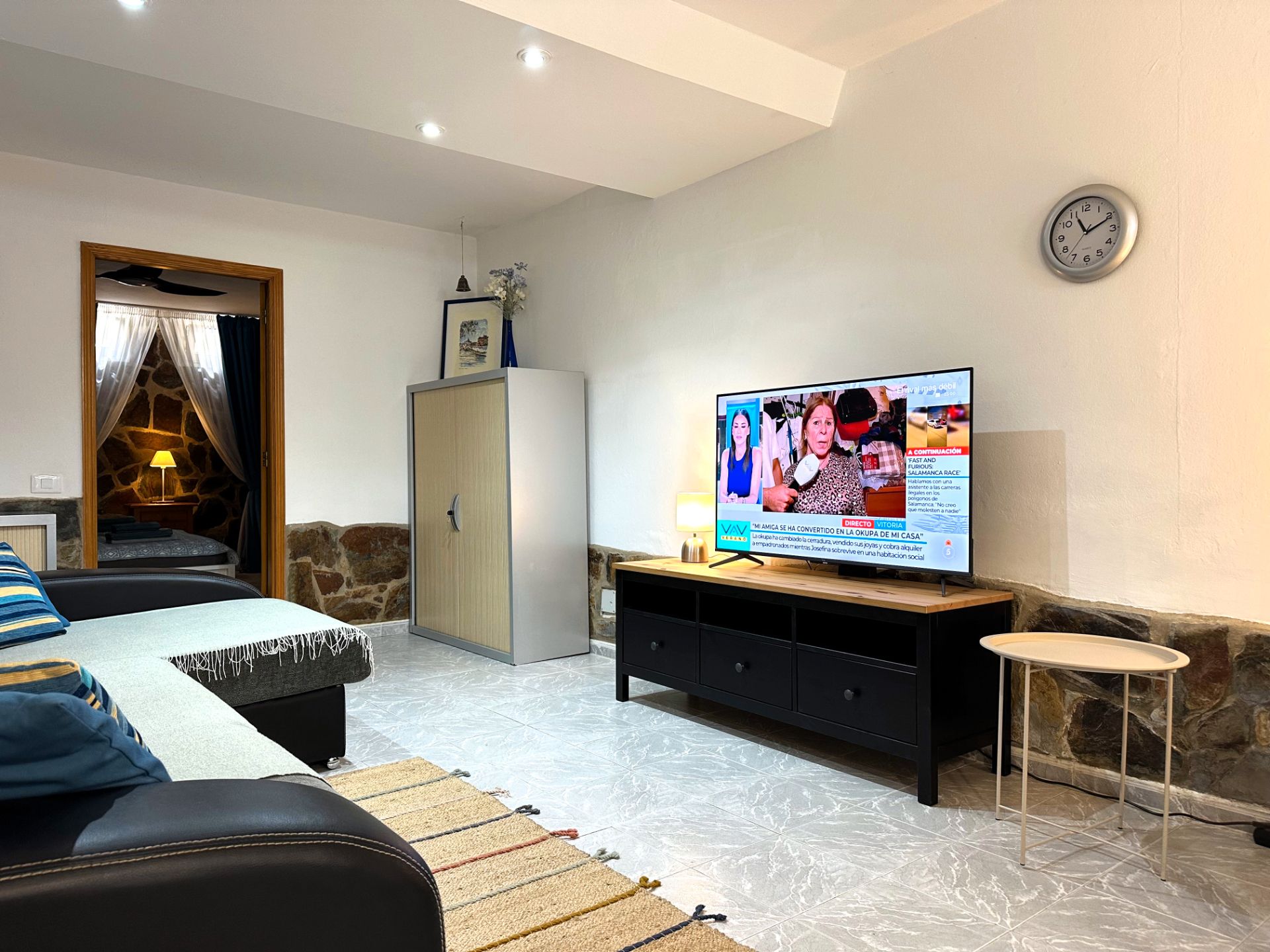 Sala de estar de Casa adosada en venta en San Bartolomé de Tirajana con Jardín privado, Terraza y Trastero