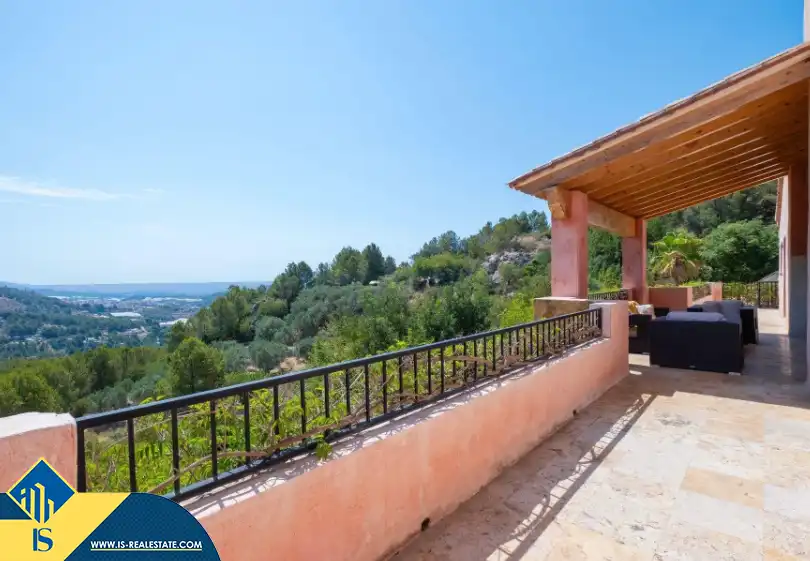 Terraza de Casa o chalet en venta en Altea con Terraza, Piscina y Amueblado