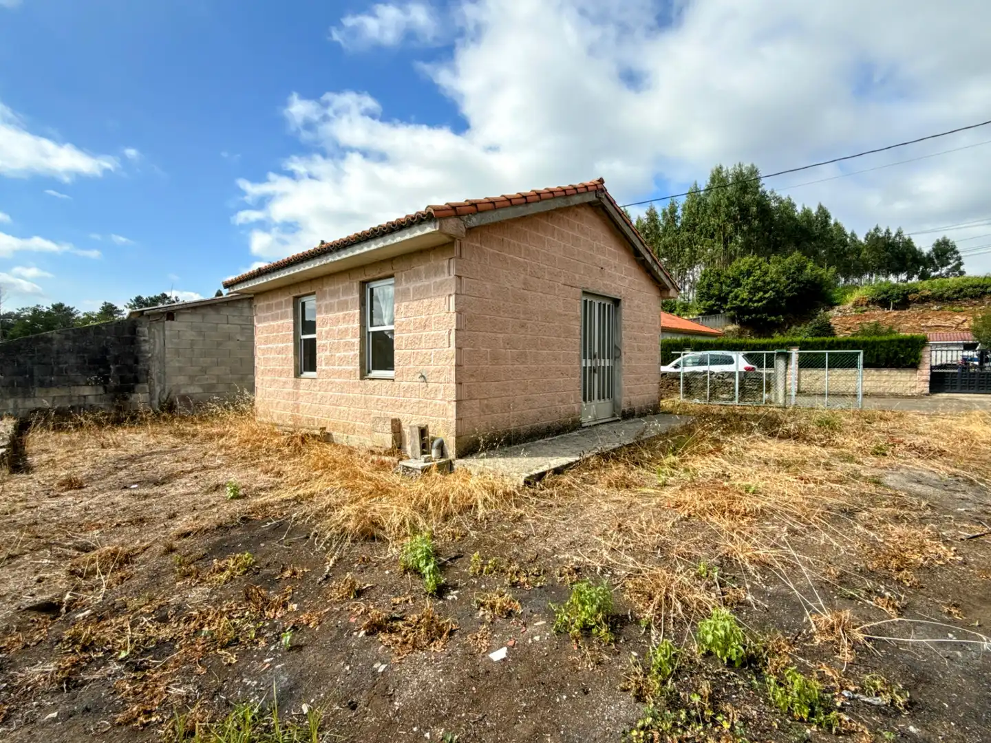 Exterior view of Houses for sale in Coristanco  with Private garden