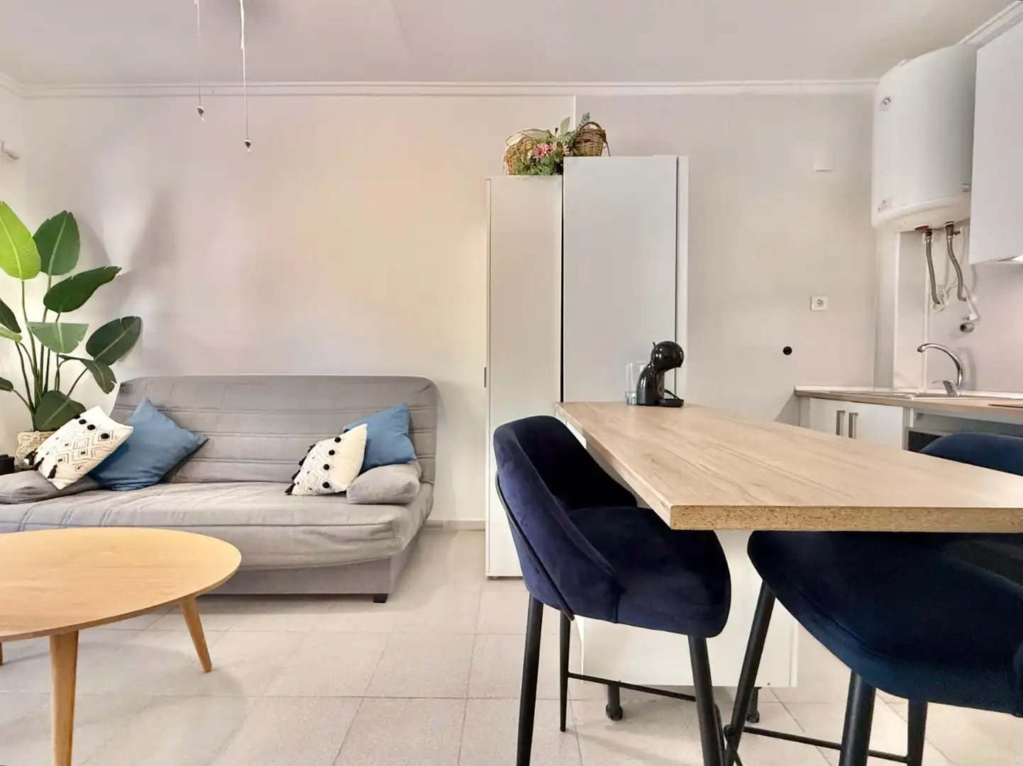 Sala d'estar de Casa o xalet en venda en Los Narejos - Punta Calera