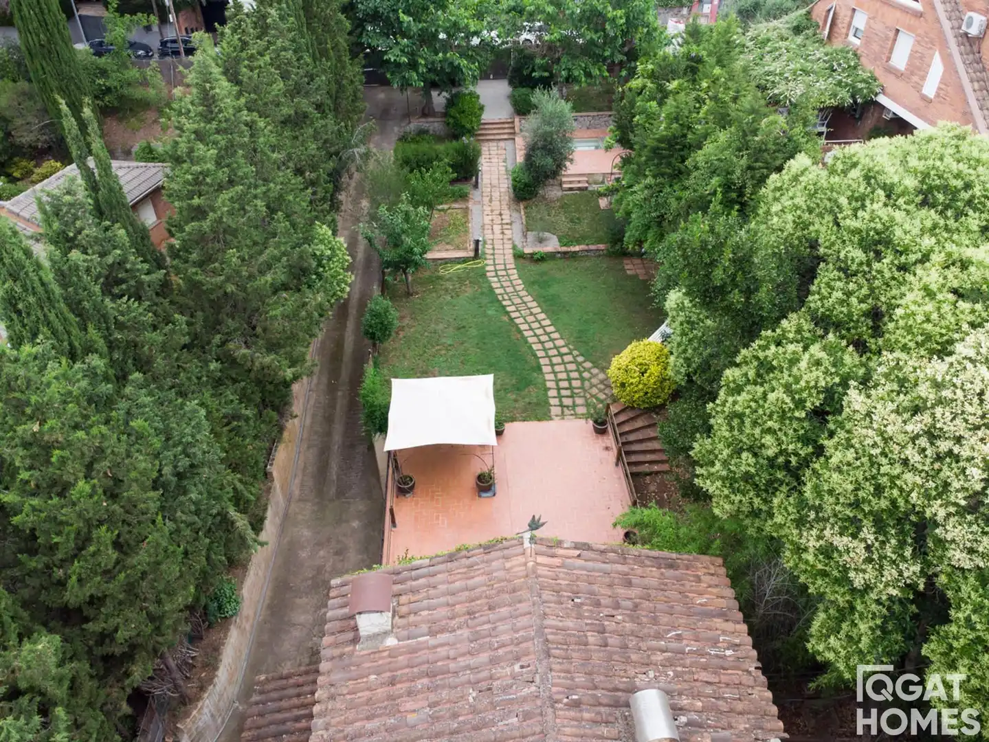 Jardín de Casa o chalet en venta en Sant Cugat del Vallès con Aire acondicionado, Calefacción y Terraza