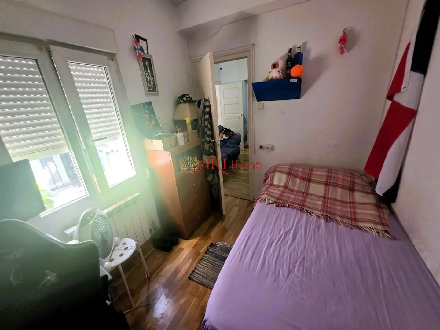 Bedroom of Flat for sale in Madrid  with Heating and Furnished