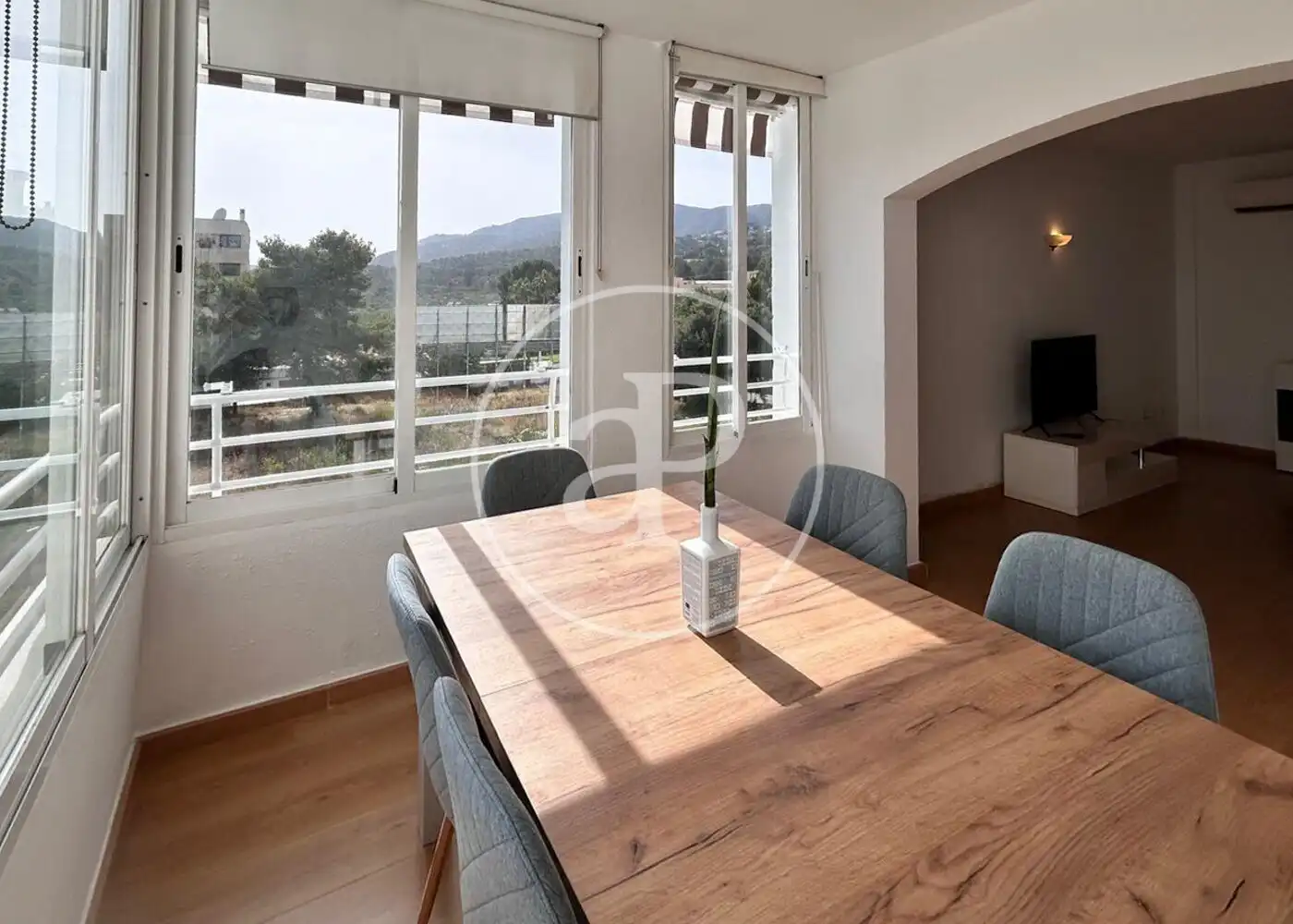 Dining room of Flat for rent in Calvià  with Air Conditioner, Heating and Private garden