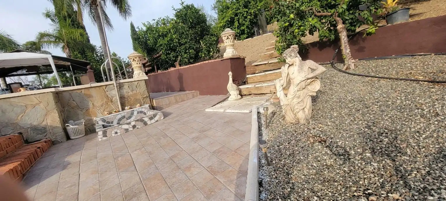 Terrassa de Finca rústica en venda en Pizarra amb Aire condicionat, Calefacció i Piscina